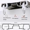PQPQLI Heavy-Duty Ceiling Curtain Track, Double Curtain Rails Track, Room Divider Curtain Rods, Aluminum, for Privacy Curtains, RV Curtains, Shower Curtains(Gray,3.6m/12FT/3 * 120cm) view 2