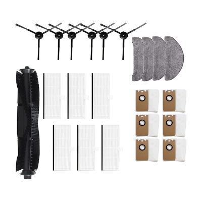 SteFik Vacuum Cleaner Kit Sweepers Accessories Mop Pads Dust Bags Suitable Compatible for Proscenic M7MAX M8 Robot Vacuum Cleaner,