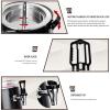 JINGEDD Chocolate Melter Machine,5l 10l Commercial Hot Chocolate Dispenser Machine for Heating Chocolate Coffee Milktea, 30C-90C Temperature Control Range,Restaurants,Hotels,Coffee Shops,110V-5L view 4