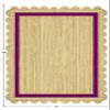 CASAVANI Collection Scalloped Rectangular Rug - 9x12 Purple & Beige Scallop Edge Braided Jute Rug Geometric Kilim Rug Indoor Outdoor Use Carpet Flatweave Rugs for Bedroom Dining Room Living Room view 3