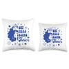AMAZIGREEK Zeta Phi Beta Sorority Sisterhood Out Here Being Finer Throw Pillow, 16x16, Multicolor view 3