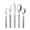 40-Piece Silverware Flatware Cutlery Set Service for 8,Imitation marble flatware Durable Stainless Steel Tableware in Ergonomic Design Size and Weight, Dishwasher Safe view 1