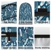 Badminton Indigo Blue Kitchen Aid Mixer Covers for Stand Mixer Badminton Kitchen Mixer Cover Compatible with 6-8 Quarts Mixer Dust-proof Stand Mixer Cover with Accessory Pockets view 4