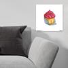 Trends International Gallery Pops Brian Cook: Butts On Things - Cupcake Wall Art Wall Poster, 12.00" x 12.00", Unframed Version view 3