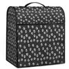 Black White Paw Kitchen Aid Mixer Covers for Stand Mixer Paw Kitchen Mixer Cover Compatible with 6-8 Quarts Mixer Dust-proof Stand Mixer Cover with Accessory Pockets view 1