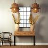 Humbolt Rattan and Bamboo Brown Rustic view 2