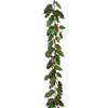 SilksAreForever 6' Velvet Holly Leaf & Berry Artificial Garland -Green/Red (Pack of 6) view 1