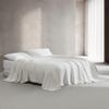 Calvin Klein - Queen Coverlet, Cotton Jacquard Bedding, Garment Washed Home Decor for Soft & Relaxed Feel (Off-White, Queen) view 1
