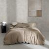 Calvin Klein - King Duvet Cover Set, Organic Cotton Sateen Bedding, Luxuriously Soft Home Decor, GOTS Certified (Organic Earth Mocha Brown, King) view 1