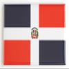 Flag of Dominican Republic Fridge Magnet (1.75 x 2.75 inches) view 1