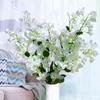 Artificial Flowers Silk Bougainvillea Branches Faux Artificial Bougainvillea Floral Stems Long Plant Branches 45" for Wedding Centerpieces, Table Runner, Home Decoration (White - Pack of 4pcs) view 1