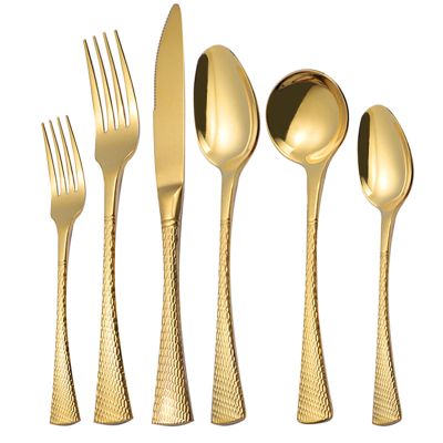 48-Piece Silverware Flatware Cutlery Set for 8, Vintage fishtail pattern aristocratic Cutlery SetDurable Stainless Steel Tableware in Ergonomic Design Size and Weight, Dishwasher Safe