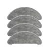 YAXRO Washable Mop Rags Spare Parts, Compatible for Xiaomi Roidmi EVE Plus Robotic Vacuum Cleaner Mop Cloth Accessories Replacement (Color : 4 Roller Brushes) view 1