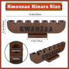 10 Pieces Kwanzaa Kinara Set Wooden Kwanzaa Candle Holder Kwanzaa Celebration Decorations view 4