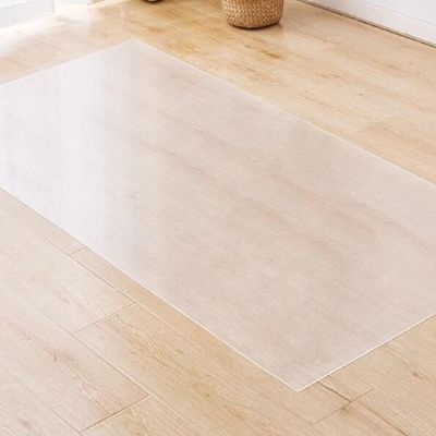 JLXJYS Clear Runner Rug Carpet Protector, Plastic Vinyl Rectangle Floor mats for Hardwood Floor, Non-Slip Waterproof Transparent pad (Size : 140x300cm(4.5ftx10ft))