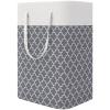Dirty clothes basket household foldable laundry basket dirty clothes storage bucket lantern print dirty clothes basket Grey lantern print (75L) view 1