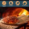 Acacia Wood Pizza Peel & Wooden Paddle Set  Folding Handle Pizza Board with 18 Turning Fork, Pizza Oven Tools & Accessories for Homemade Pizza, Bread & Baking, Gifts for Pizza Lovers view 4