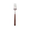 BILKAR Solid Wood Walnut Handle Stainless Steel Steak Knife and Fork Western Food Knife and Fork Dessert Cutlery Set view 1