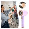 Handheld Portable Mini Ironing Machine, 2024 Travel Mini Steam Iron, Electric Garment Steamer Iron: Wrinkle-Free Perfection for Clothes, Fast Preheating Steam Dry Ironing for Dress Shirt (Purple) view 1
