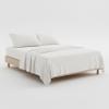 100% Egyptian Cotton White Sheets Set 1000 Thread Count 4 Piece Sets, Luxury Hotel Quality Bed Sheets Queen, 18 Inch Deep Pocket Soft Cooling Bedding Sheets Sets Queen view 1