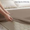 100% Egyptian Cotton Taupe Sheets Set California King Size, 1000 Thread Count Sheets Set 4Pc Set, Luxury Hotel Quality Bed Sheets California King, 18 Inch Deep Pocket Soft Cooling Sheets Set view 4