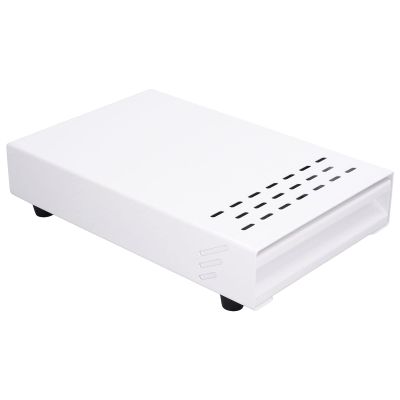 Coffee Knock Box - Stainless Steel Coffee Grind Knock Box Drawer - Thickened Design - Coffee Residue Powder & Ground Knock Container - For Home & Shop(white)