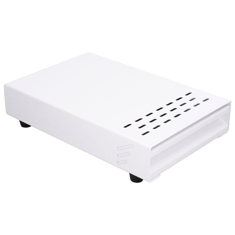 Coffee Knock Box - Stainless Steel Coffee Grind Knock Box Drawer - Thickened Design - Coffee Residue Powder & Ground Knock Container - For Home & Shop(white)