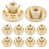 10Pcs Mixer Foot Bottom Pad Stand Attachment Replacement Mixer Accessories Compatible for Kitchenaid Mixer 9709707 view 1