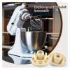 10Pcs Mixer Foot Bottom Pad Stand Attachment Replacement Mixer Accessories Compatible for Kitchenaid Mixer 9709707 view 3