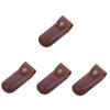 Uonlytech 4pcs Leather Knife Holder for Cutters Protective Sleeve for Chef Cutters Compact Convenient view 1
