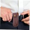 Uonlytech 4pcs Leather Knife Holder for Cutters Protective Sleeve for Chef Cutters Compact Convenient view 3