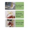 HEXEH Shoe Rack 5-Tier Shoe Rack, Metal Plant Stand Shoe Storage Rack, mini Vertical Children's Shoe Shelf, Space Saving, Ideal for Entrance Living Room Bedroom Shoe Storage Cabinet (Color : A) view 3