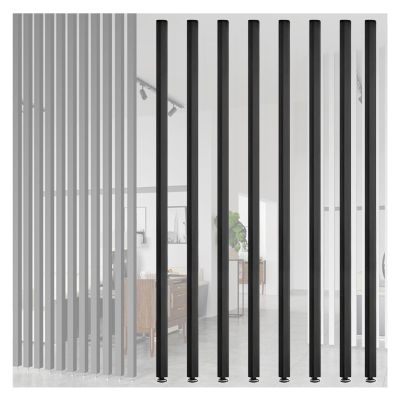 JLXJYS Square Room Partition Post WoodPrivacy Screens Home Living Room Entryway Solid Wood Room Divider PostModern Standing Partition Column (Size : 190cm/6.2ft)