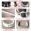 whalebee Bendable Curtain Rail Track, 1-6.5m Arc Curtain Rail Wall Mount Aluminium Alloy Flexible Curtain Track, Easy to Install Room Divider-Ceiling Curtain Track Rail view 3