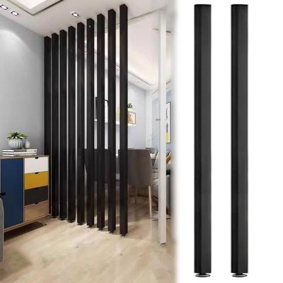 JLXJYS Room Partition Divider Post, Home Hotel Office Privacy Screens 180cm/6ft Tall Partition Column Versatile Space Separator, Easy Install Durable Solid Wood (Color : 2pcs, Size : 80cm/2.6ft)