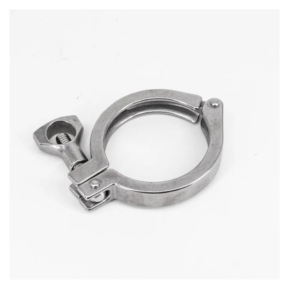 Sanitary clamp Low-Duty 2" Tri Clamp SUS 304 Stainless Steel Sanitary Fitting Home Brewing Beer 64mm Ferrule O/D Home brewing