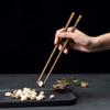 Chopsticks,Handmade Hardwood Chopsticks Japanese Natural Wood Chopstick Reusable Hand-Carved Chopstick with Box, 6 Pairs Gift Set-A (Color : B) (Color : B) view 2