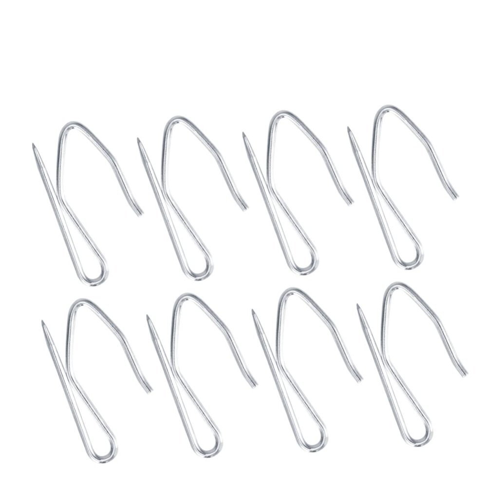 DOITOOL Curtain Clips Hook 100 Pcs Metal Hooks for Window/Door Curtains Rustproof