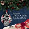 2025 Georgia Bulldogs National Championship Back to Back Ornament | Hand-Sculpted Christmas Tree Ornament | Intricately Crafted Metal Pewter Alma Mater Inlay view 2