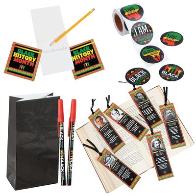 Fun Express Black History Month Giveaway Kit Assortment May Vary