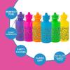 Water Bottles Smile Face Neon Plastic Bulk 60 Ct view 3
