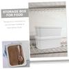 RORPOIR Ice Cream Freezer Container Noodle Storage Box for Dessert Preservation Versatile Ice Cream Storage Containers for Freezer for Household Storage and Organization view 3