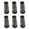 NOLITOY 6pcs Xmas Tree Holders Black Plastic Stands for Artificial Christmas Trees Stable Support Base for Festive Decorations Easy Setup Accessory view 1