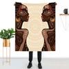 African American Women Blanket 40" x 50" Tribal Ethnic Afro Lady Super Soft Bedding Fleece Throw Blanket Microfiber Flannel Blankets Couch Sofa Warm Lightweight for Boys Girls view 2