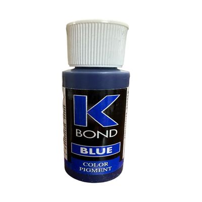 K-Bond Resin Coloring Paste Color Pigmentation for Polyester, Paint, and Epoxy Glues 2 OZ(Ounces) (Blue)