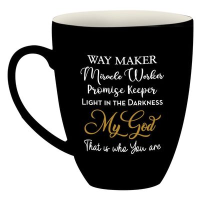 African American Expressions -Waymaker Coffee Mug, 15 oz Dishwasher & Microwave Safe (4.25" x 3.5") CHMUG-52