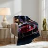 Sports Car Blanket 40" x 50" Racing Sports Vehicles Speed Extreme 3D Red Super Soft Bedding Fleece Throw Blanket Microfiber Flannel Blankets Couch Sofa Warm Lightweight for Boys Girls view 4