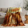 Lion Blanket 40" x 50" Africa Wildlife Animal Tropical Jungle King Super Soft Bedding Fleece Throw Blanket Microfiber Flannel Blankets Couch Sofa Warm Lightweight for Boys Girls view 3