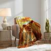 Lion Blanket 40" x 50" Africa Wildlife Animal Tropical Jungle King Super Soft Bedding Fleece Throw Blanket Microfiber Flannel Blankets Couch Sofa Warm Lightweight for Boys Girls view 4