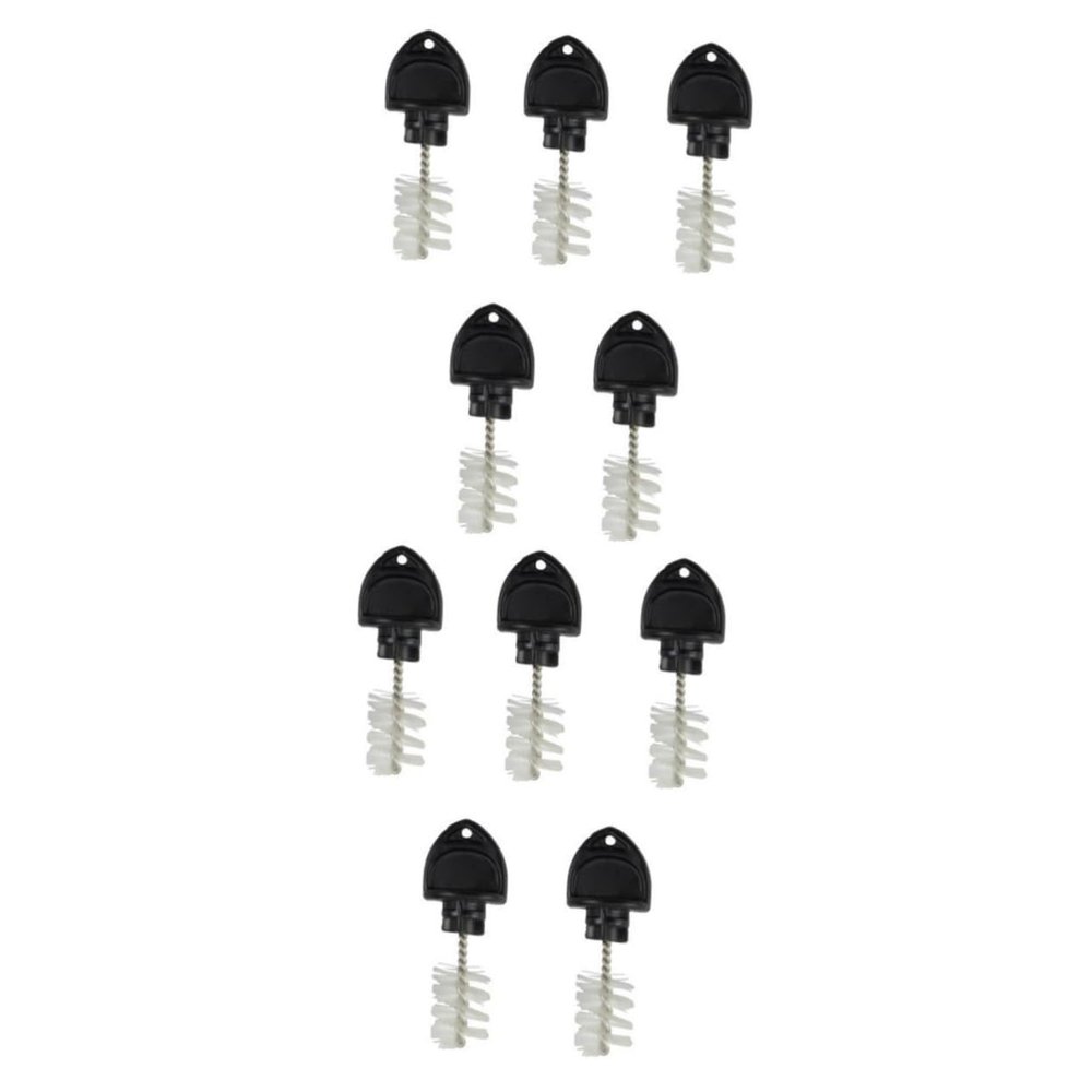ABOOFAN 10pcs Beer Tap Brush Beer Faucet Cleaning Brush for Home Bar Restaurant Non-rusting Compact Design Easy to Clean Maintain